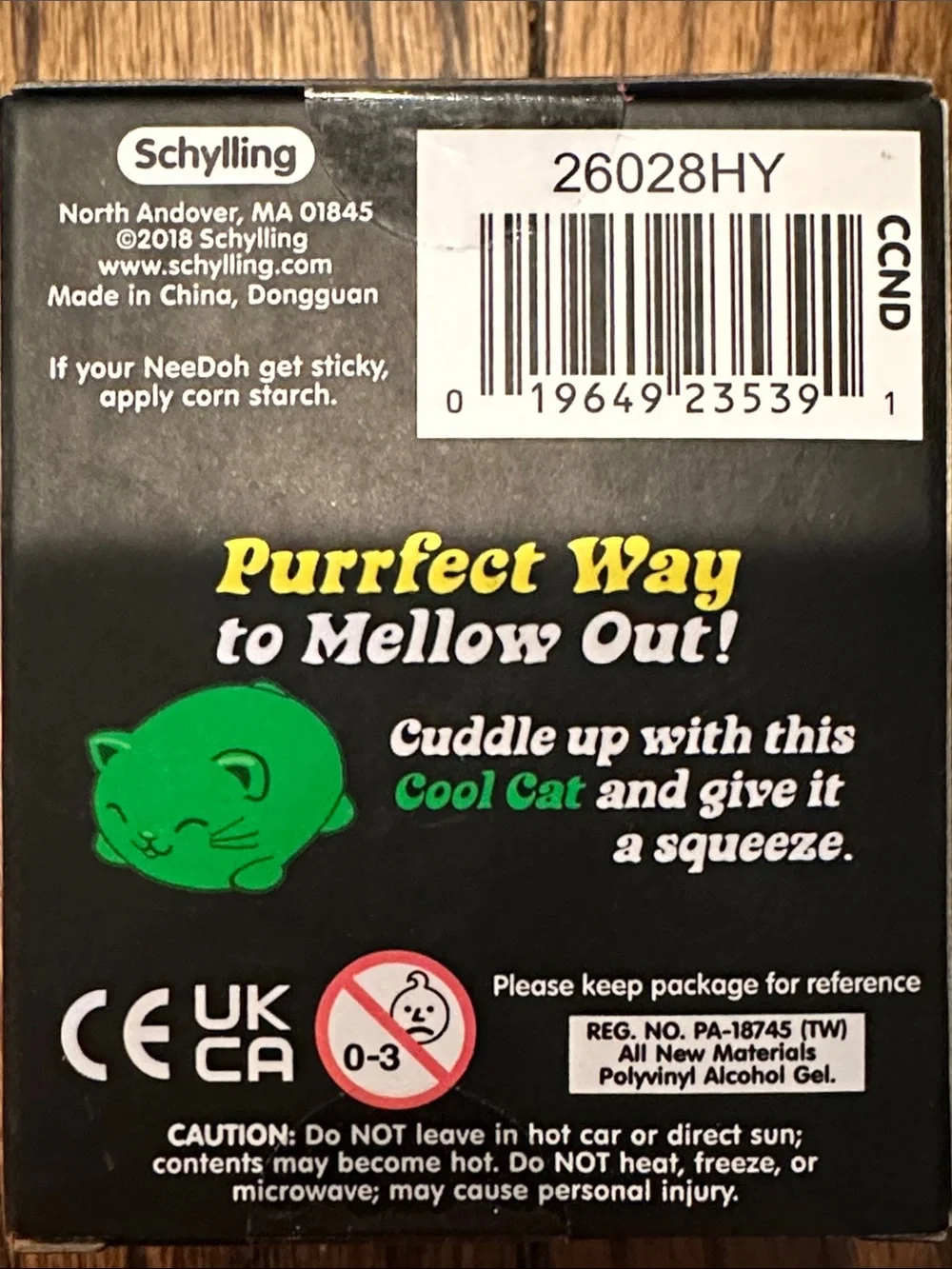 NeeDoh Cool Cats  - Teal Blue/Green NWT